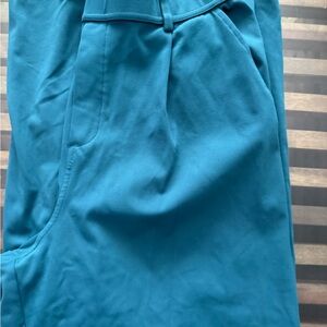 HALARA Teal Straight Leg Pants